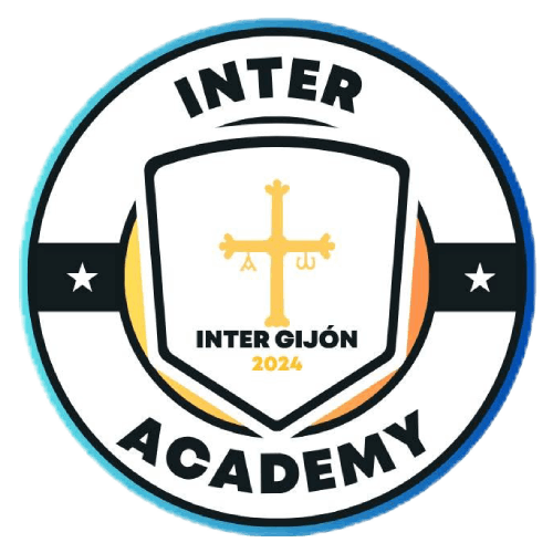 Logo oficial del Inter Gijón Academy