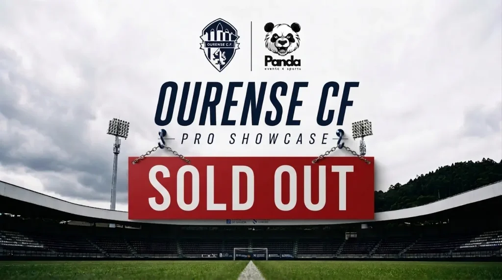 Plazas agotadas del Ourense CF Pro Showcase