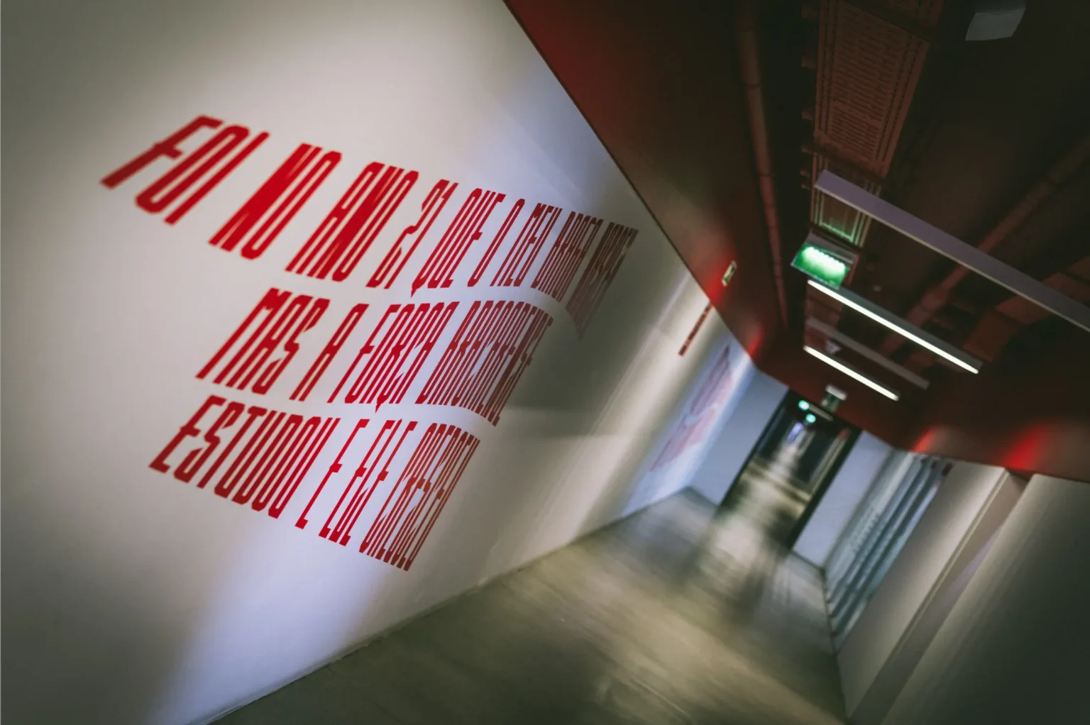 Pasillo 2 de las instalaciones de la ciudad deportiva del SC Braga - Panda SCB Cup
