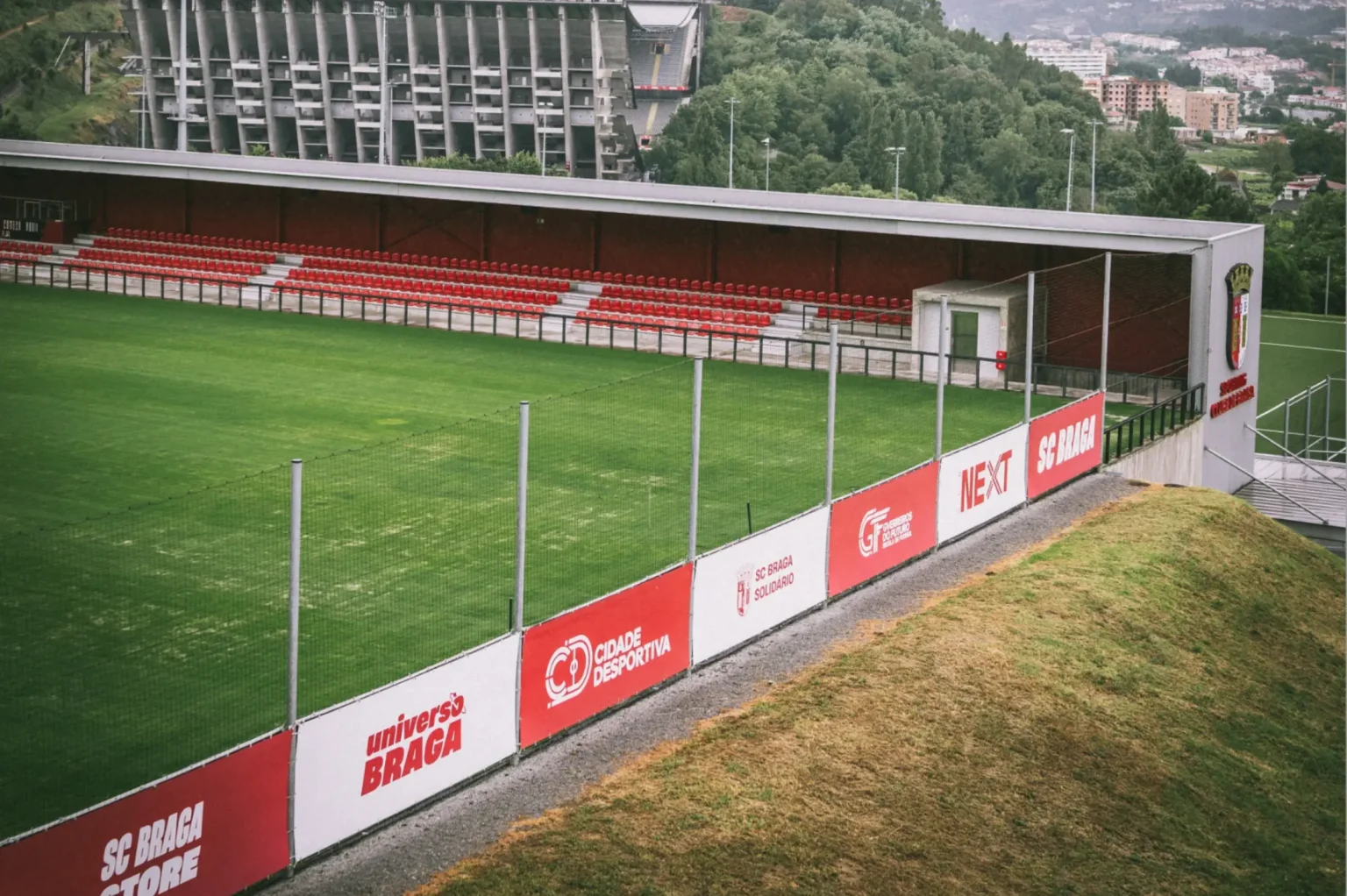 Campo de césped natural de la ciudad deportiva del SC Braga - Panda SCB Cup