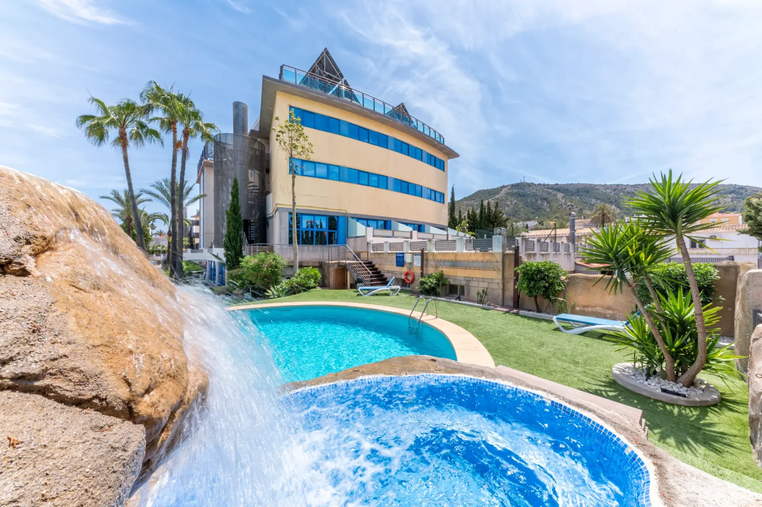 Piscina del hotel Rober Palas - Panda Winter Cup Segunda Edición