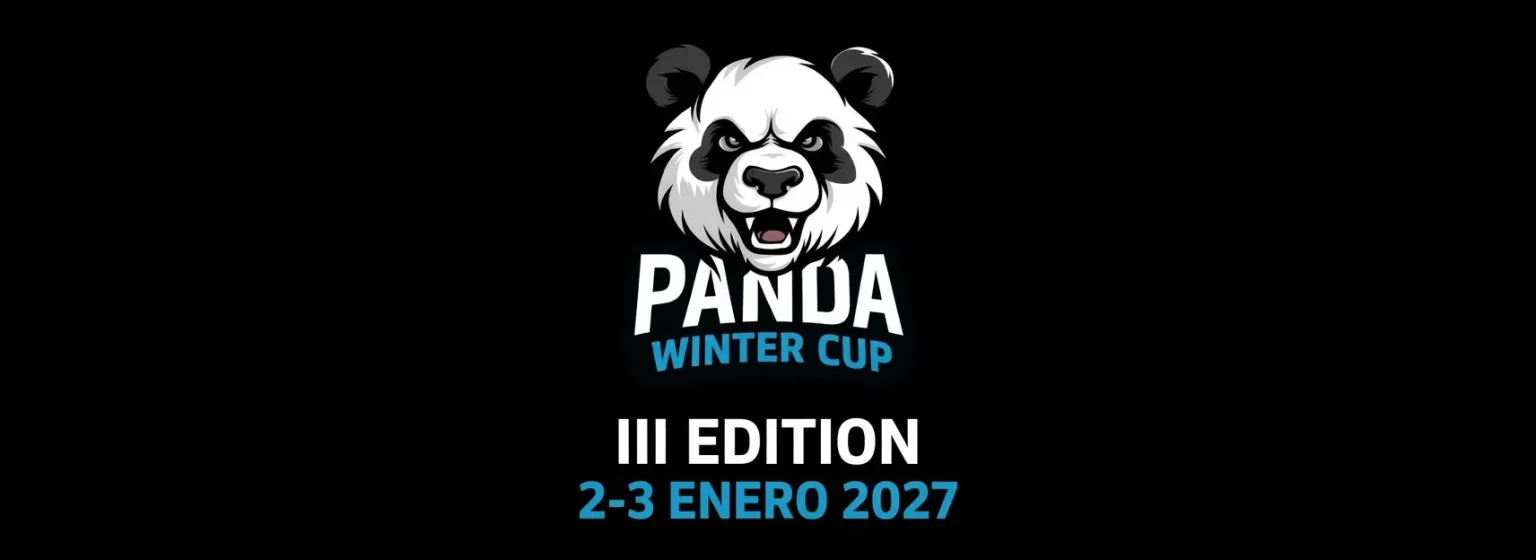 Banner principal de la tercera edición del torneo Panda Winter Cup organizado por Panda4Events